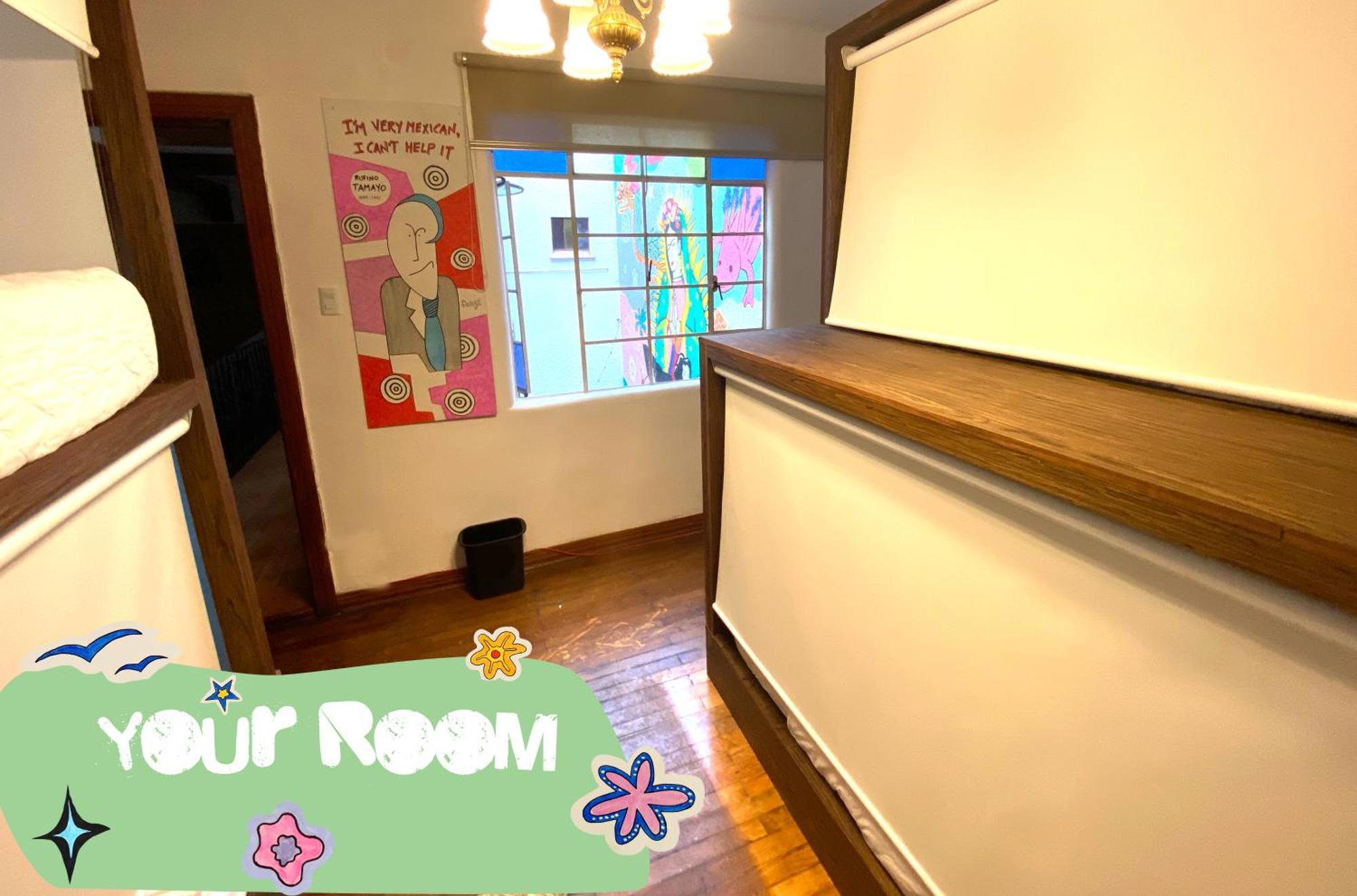 Hostal Fungi Casa Rosa Meksika Dış mekan fotoğraf